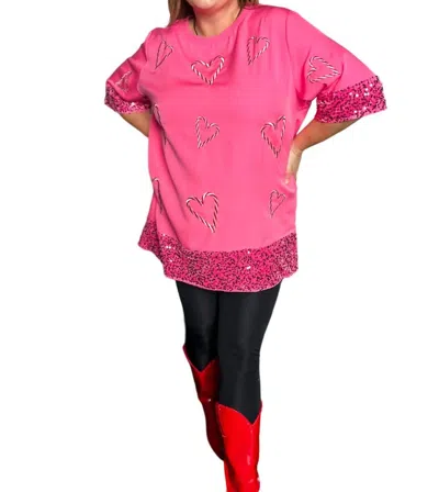 Why Dress Lovers Lane Tunic/dress In Pink