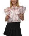 Why Dress Ruffle Top In Purple