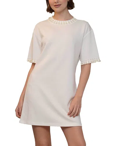 Why Dress Three Strand Pearl Neckline In White