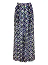 Why Mary Women's Floral Print Culotte Palazzo Pants - Kaleidoscope