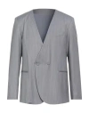Why Not Brand Man Blazer Grey Size 42 Polyester, Viscose, Elastane In Blue