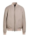 Why Not Brand Man Jacket Beige Size Xxl Polyester, Viscose, Elastane In Burgundy