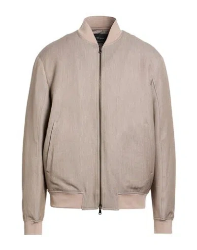 Why Not Brand Man Jacket Beige Size Xxl Polyester, Viscose, Elastane In Burgundy