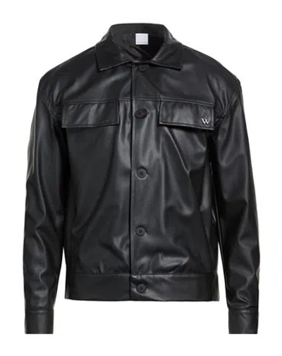 Why Not Brand Man Jacket Black Size Xxl Polyester, Polyurethane