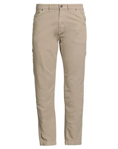 Why Not Brand Man Pants Beige Size 38 Cotton In Nude