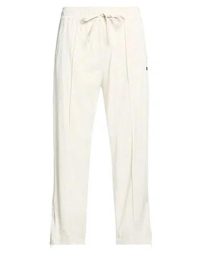 Why Not Brand Man Pants Beige Size L Nylon, Elastane In White