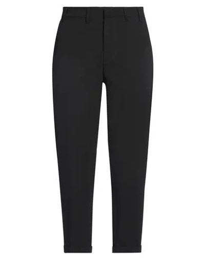 Why Not Brand Man Pants Black Size 38 Polyester, Viscose, Elastane