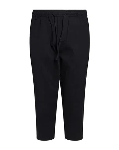Why Not Brand Man Pants Black Size L Cotton, Elastane
