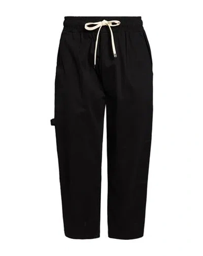Why Not Brand Man Pants Black Size S Cotton, Elastane