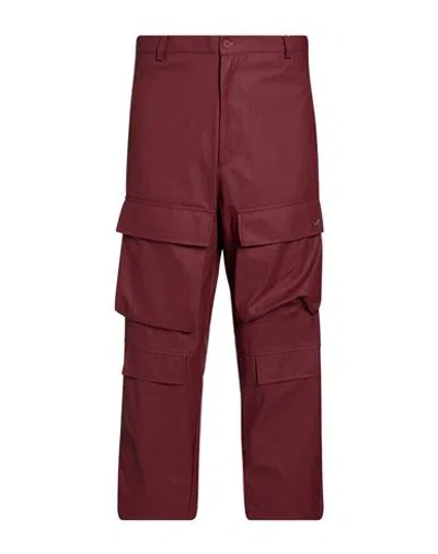Why Not Brand Man Pants Garnet Size M Polyester, Polyurethane In Purple