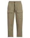 Why Not Brand Man Pants Khaki Size Xl Cotton, Elastane In Green