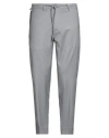 Why Not Brand Man Pants Light Grey Size 38 Viscose, Polyamide, Elastane In Gray