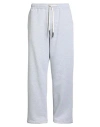 Why Not Brand Man Pants Light Grey Size Xl Cotton, Polyester In Gray