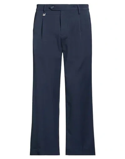 Why Not Brand Man Pants Midnight Blue Size 34 Polyester, Rayon, Elastane