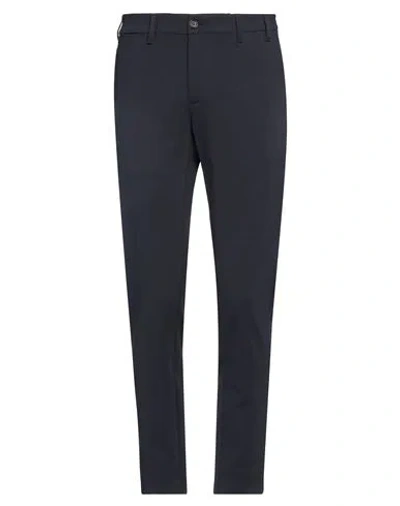 Why Not Brand Man Pants Midnight Blue Size 36 Cotton, Polyamide, Elastane