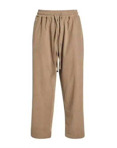 Why Not Brand Man Pants Military Green Size Xl Polyester In Brown
