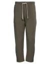 Why Not Brand Man Pants Military Green Size Xl Polyester, Viscose, Elastane In Green