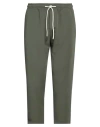 Why Not Brand Man Pants Military Green Size Xl Polyester, Viscose, Elastane