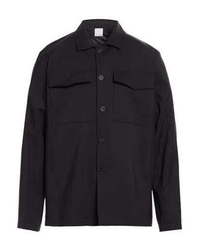 Why Not Brand Man Shirt Black Size L Cotton, Nylon, Lyocell