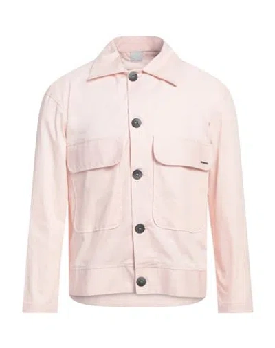 Why Not Brand Man Jacket Pink Size L Cotton, Lycra