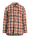 Why Not Brand Man Shirt Rust Size Xl Polyester In Red