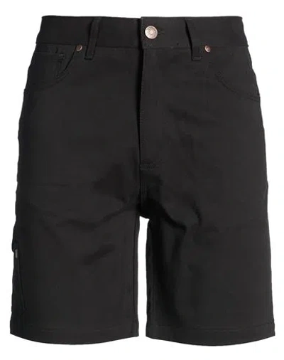 Why Not Brand Man Shorts & Bermuda Shorts Black Size 32 Cotton, Elastane