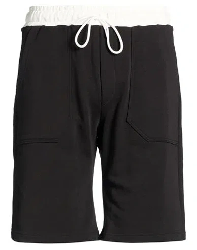 Why Not Brand Man Shorts & Bermuda Shorts Black Size L Cotton