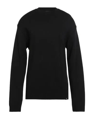 Why Not Brand Man Sweater Black Size M Acrylic, Wool