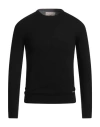 Why Not Brand Man Sweater Black Size S Wool, Viscose, Nylon, Cashmere In Black