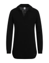 Why Not Brand Man Sweater Black Size Xl Modal, Wool In Black