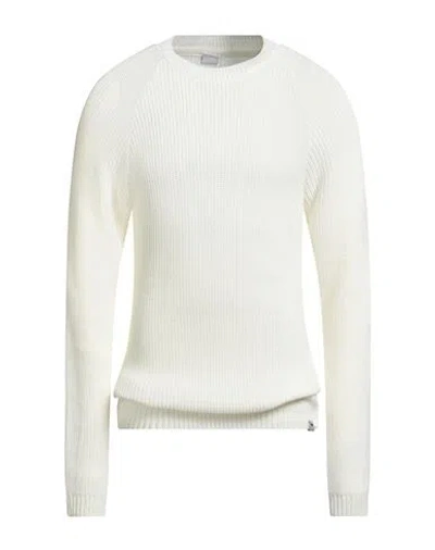 Why Not Brand Man Sweater Cream Size M Acrylic, Wool In Yellow