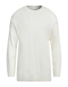 Why Not Brand Man Sweater Cream Size M Modal, Wool