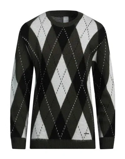 Why Not Brand Man Sweater Dark Green Size Xl Acrylic, Wool