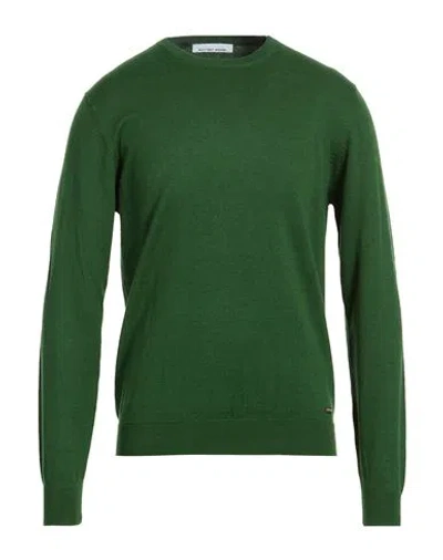 Why Not Brand Man Sweater Green Size Xxl Cotton, Cashmere