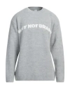 Why Not Brand Man Sweater Grey Size Xl Modal, Wool In Grey