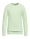 Why Not Brand Man Sweater Light Green Size Xl Acrylic, Wool In Green