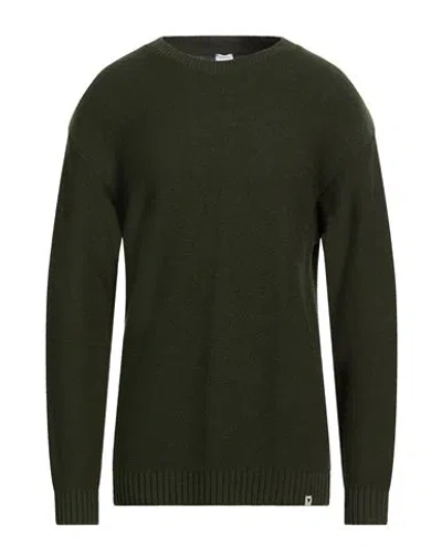 Why Not Brand Man Sweater Military Green Size Xxl Modal, Wool