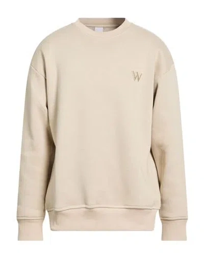 Why Not Brand Man Sweatshirt Beige Size Xxl Cotton, Polyester In Brown