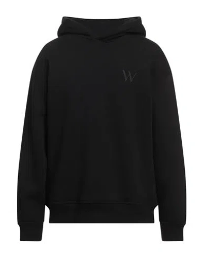 Why Not Brand Man Sweatshirt Black Size Xl Cotton, Polyester