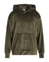 Why Not Brand Man Sweatshirt Military Green Size Xl Polyester, Elastane In Multi