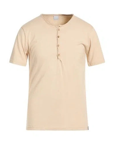 Why Not Brand Man T-shirt Beige Size L Cotton In Multi