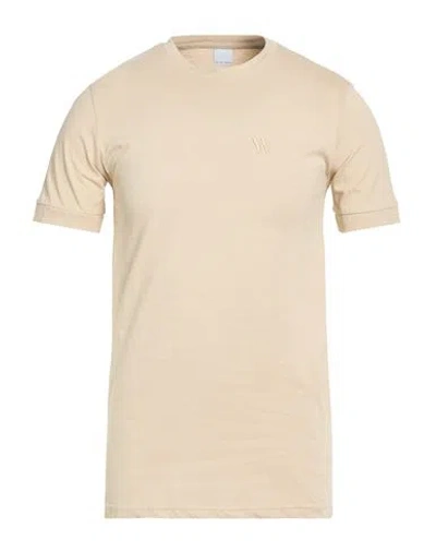 Why Not Brand Man T-shirt Beige Size Xxl Cotton In Brown
