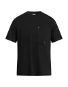Why Not Brand Man T-shirt Black Size S Cotton In Black