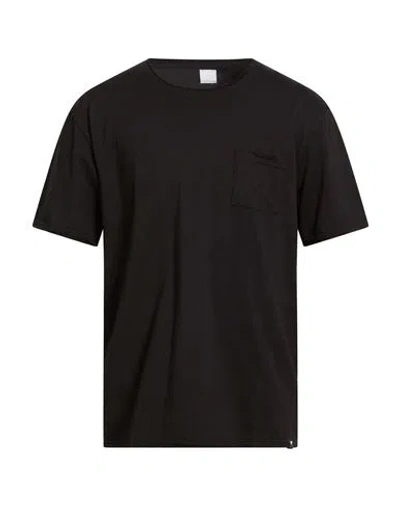 Why Not Brand Man T-shirt Black Size Xxl Cotton