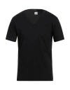 Why Not Brand Man T-shirt Black Size Xxl Cotton