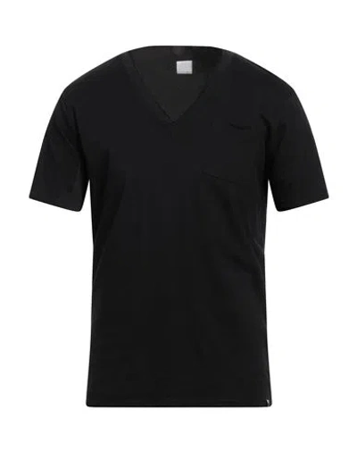 Why Not Brand Man T-shirt Black Size Xxl Cotton