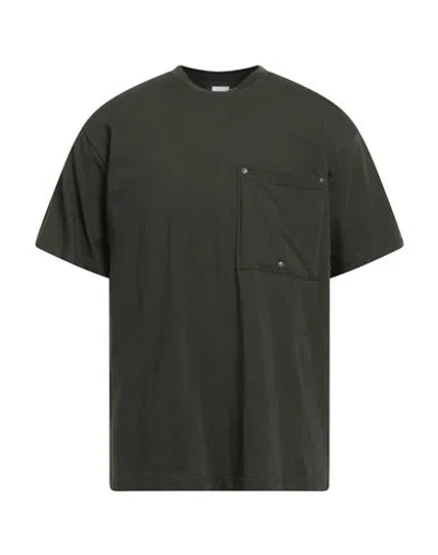 Why Not Brand Man T-shirt Military Green Size M Cotton In Black
