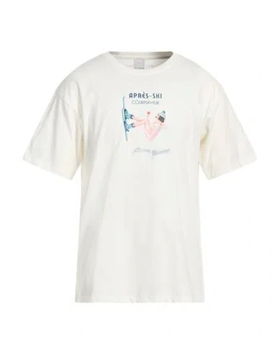 Why Not Brand Man T-shirt Off White Size Xxl Cotton