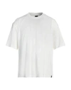 Why Not Brand Man T-shirt White Size Xxl Viscose, Polyamide, Elastane