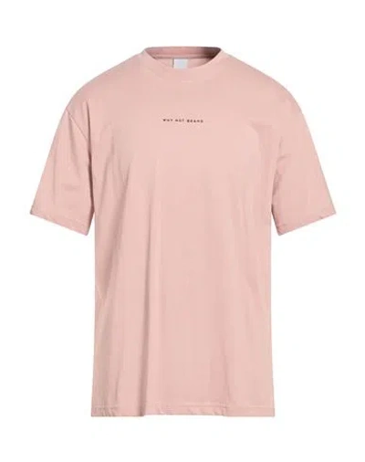 Why Not Brand Man T-shirt Antique Rose Size S Cotton In Purple
